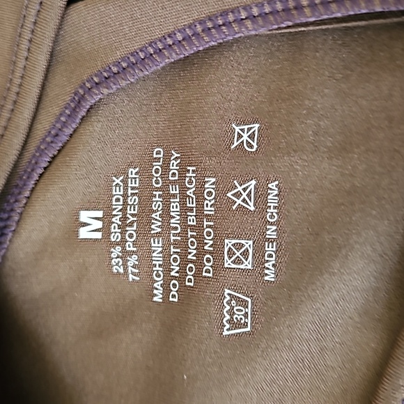 Rare Fit Sports Bra Medium - NWT Brown - Picture 5 of 6